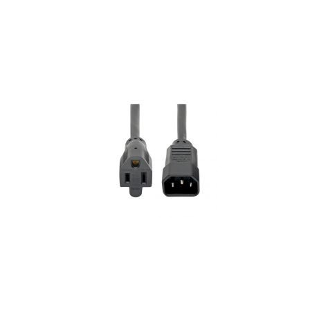 Cable De Poder Tripp Lite Nema 5-15R Macho A C14 30Cm P002-001-10A