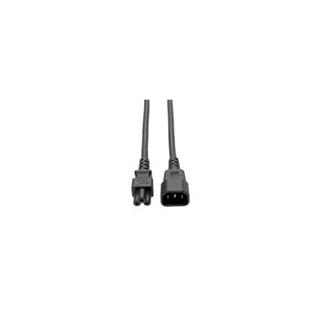 Cable De Poder Tripp Lite Para Laptop C14 A C5 1.83M Negro P014-006