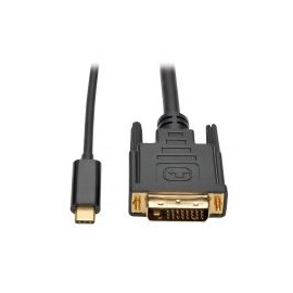 Adaptador Usb C A Dvi Tripp Lite Thunderbolt 3 1080P 1.8M U444-006-D