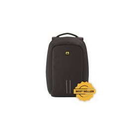 Mochila Skypeak Para Laptop De 15.6" Max De 17” De Nylon Negro Shield-115Bk