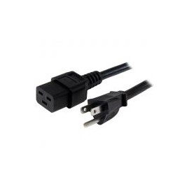 Cable De 91Cm Nema 5-15P A C19 Servicio Pesado Corriente Pc