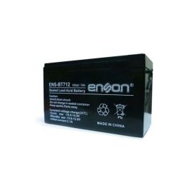 Bateria De Respaldo Enson 12V 7A 60Hz Negro Ens-Bt712