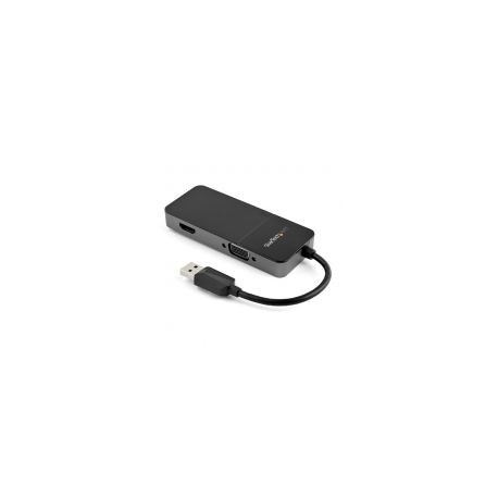 Adaptador De Video Usb 3.0 A H Dmi Y Vga 4K 30Hz Multipuertos