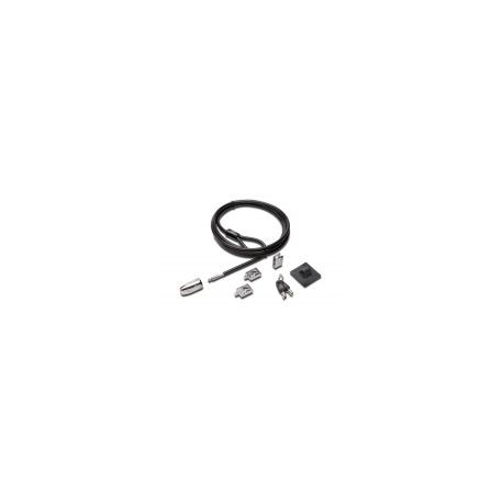 Candado Kensington K64424Ww 2.44M Cable Negro Acero Al Carbono