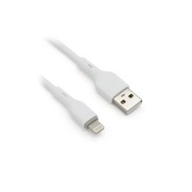 Cable Lightning Brobotix 963165 Usb V2.0 Lightning Blanco 1M