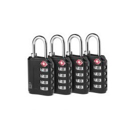 Cerradura De Seguridad Kensington 4-Pack Tsa 4-Dial K66101Na