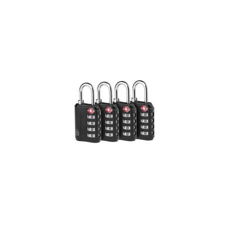 Cerradura De Seguridad Kensington 4-Pack Tsa 4-Dial K66101Na