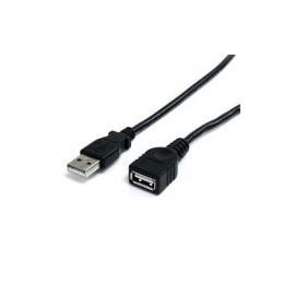 Cable 1.8M Extension Usb 2.0 Macho-Hembra Usb A  Startech Usbextaa6Bk