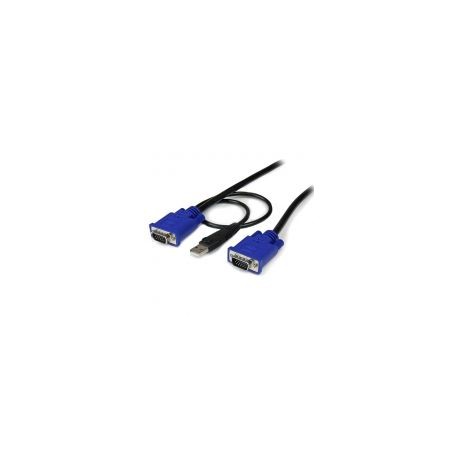 Cable Kvm 4.5M Ultradelgado 2En1 Vga Usb Hd15Macho Startech Sveconus15