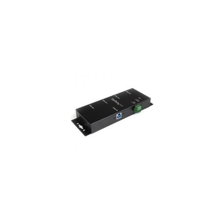 Concentrador Hub Usb3.0 4Ptos Industrial Riel Din  Startech St4300Usbm