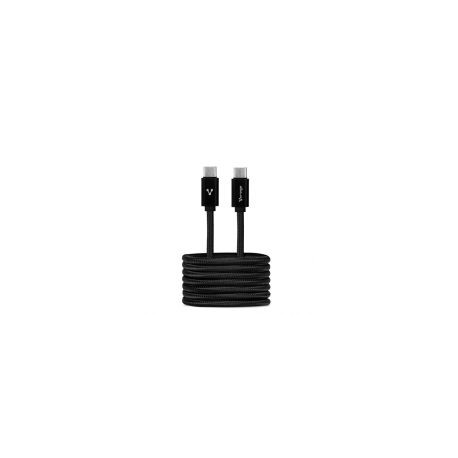 Cable Usb Vorago Usb-C Macho - Usb-C Macho 1M Negro Cab-124-Bk