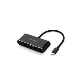 Adaptdor Hdmi Vorago Usb-C - Hdmi Hembra 1080P Negro Adp-350