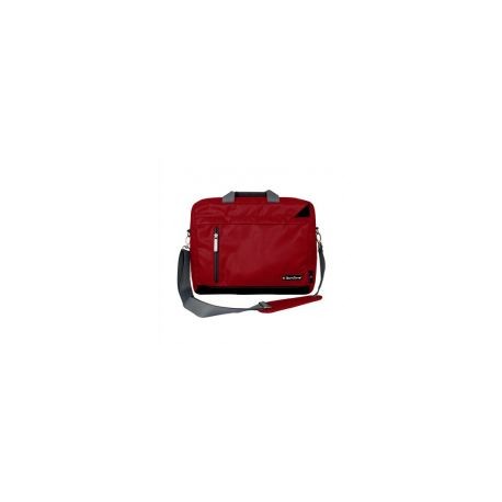 Maletin Techzone P/Laptop Nylon Roja/Gris 16 Tz16Mlms22