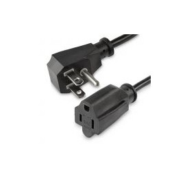 Cable Extension De Alimentacion Startech Plano 0.45M Pacf10118In