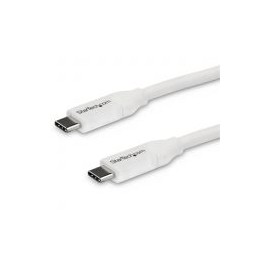 Cable Usb C Startech Pd 5A Usb 2.0 4M Blanco Usb2C5C4Mw