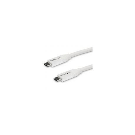 Cable Usb C Startech Pd 5A Usb 2.0 4M Blanco Usb2C5C4Mw