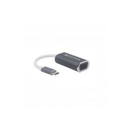 Adaptador Usb Tipo C A Vga Naceb Na-0110 - Plata