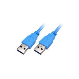 Cable Usb 3.0 Xtech Xtc-352 Macho-Macho 1.8M Azul