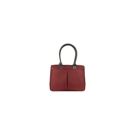 Bolso Laptop Pc-083412 14 City Chic Perfect Choice Rojo Poliester