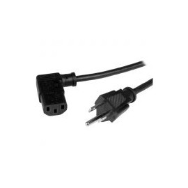 Cable De Alimentacion Startech Nema 5-15P/C13 Angulo Derecha Pxt101L3