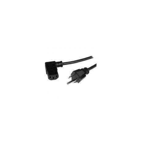 Cable De Alimentacion Startech Nema 5-15P/C13 Angulo Derecha Pxt101L3