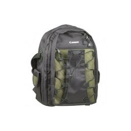 Mochila Canon Deluxe 200Eg Para Camara Nylon Negro/Verde 6229A003Aa