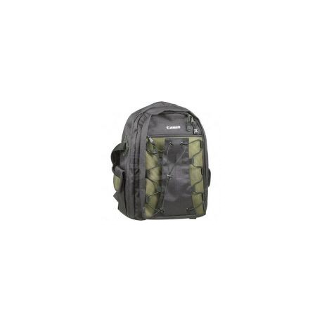 Mochila Canon Deluxe 200Eg Para Camara Nylon Negro/Verde 6229A003Aa