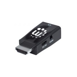 Convertidor Video Manhattan Hdmi A Svga+Audio Micro 151542