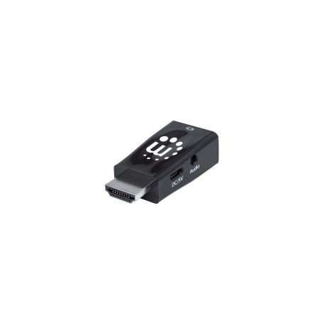 Convertidor Video Manhattan Hdmi A Svga+Audio Micro 151542