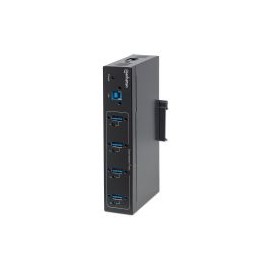 Hub Usb 3.0 Industrial Manhattan 161411 4 Puertos Negro