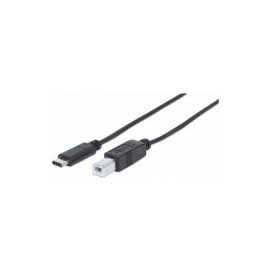 Cable Usb Manhattan Usb C A Usb B Macho 2M 354950