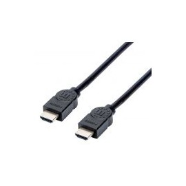 Cable Hdmi Alta Velocidad 4K Blindado 1.5 M Manhattan Negro 355308