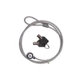 Candado Techzone Tzckl01 Cable Acero Inox 2.1M Cerradura Llave Blister