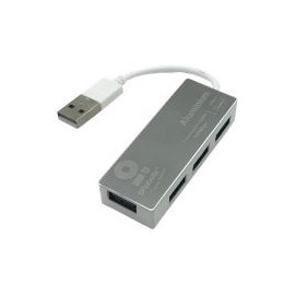 Hub Usb Brobotix 180727-3 Usb 2.0 Plata 4 Puertos