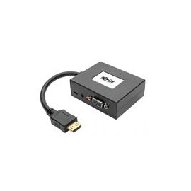 Adaptador Divisor 2 Puertos Hdmi Vga 1920X1080 1080P