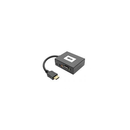 Adaptador Divisor 2 Puertos Hdmi Vga 1920X1080 1080P