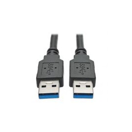 Cable Usb 3.0 Superspeed A/A M/M Negro 1.83 M Ã¬6 Pies+