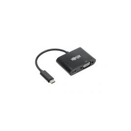 Adaptador Usb-C A Vga Con Carga Pd Usb3.1 Thunderbolt 3 Negro