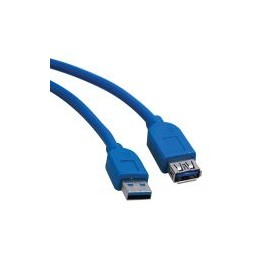 Cable De Extension Usb 3.0 Superspeed Aa M/H 3.05 M Ã¬10 Pies+