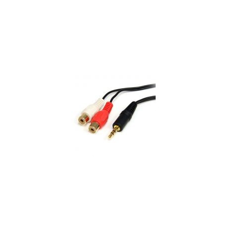 Cable 1.8M  Minijack 3.5Mm Macho A Rca Hembra Startech Mu1Mfrca