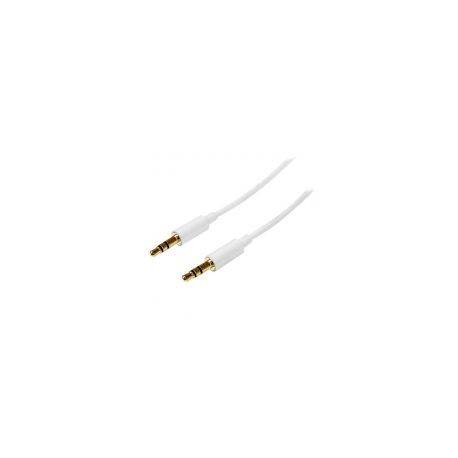 Cable 1M Audio 3.5Mm  Minijack Plug Macho Macho  Startech Mu1Mmmswh