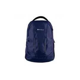 Mochila Techzone Tz17Lbp02-Azul Color Negro/Azul Piliester