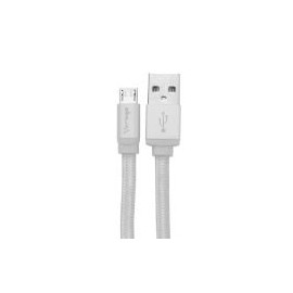 Cable Usb 2.0 Vorago Micro Usb-B Macho 1 Metro Blanco Cab-113-Blanco