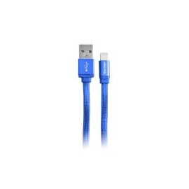 Cable Vorago Cab-119-Bl 1 Metro Azul Usb A Micro Usb