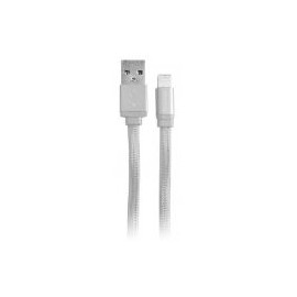 Cable Usb A Lightning Vorago Cab-119 Blanco 1 Metro Bolsa