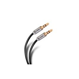 Cables Steren Aux 3.5Mm Macho - 3.5Mm Macho 90 Cm Negro 297-070