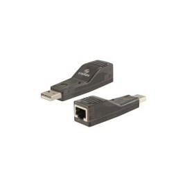 Adaptador Steren Usb 2.0 Macho - Rj-45 Hembra Negro 506-430