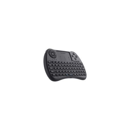 Control Remoto Steren Para Smart Tv Con Teclado Qwerty Y Touchpad Negro Rm-325