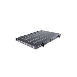 Charola Ventilada Para Rack De 19" A 38" Startech.Com 1U Ajustable Hasta 150Kg Negro Adjshelfhdv2