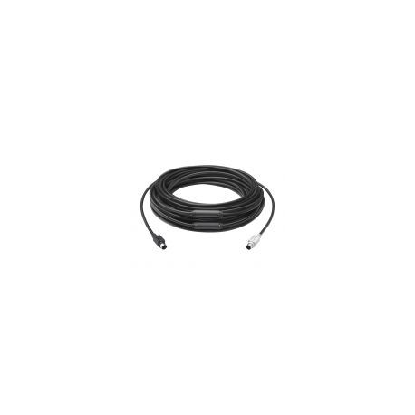 Cable Logitech 6-P Mini-Din Macho 15 Metros Negro 939-001490